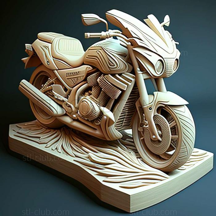 3D мадэль Suzuki VZ 800 Marauder (STL)